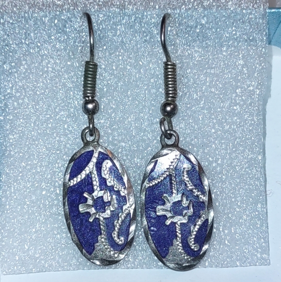Mexican Silver 925 Earrings - Picture 1 of 7